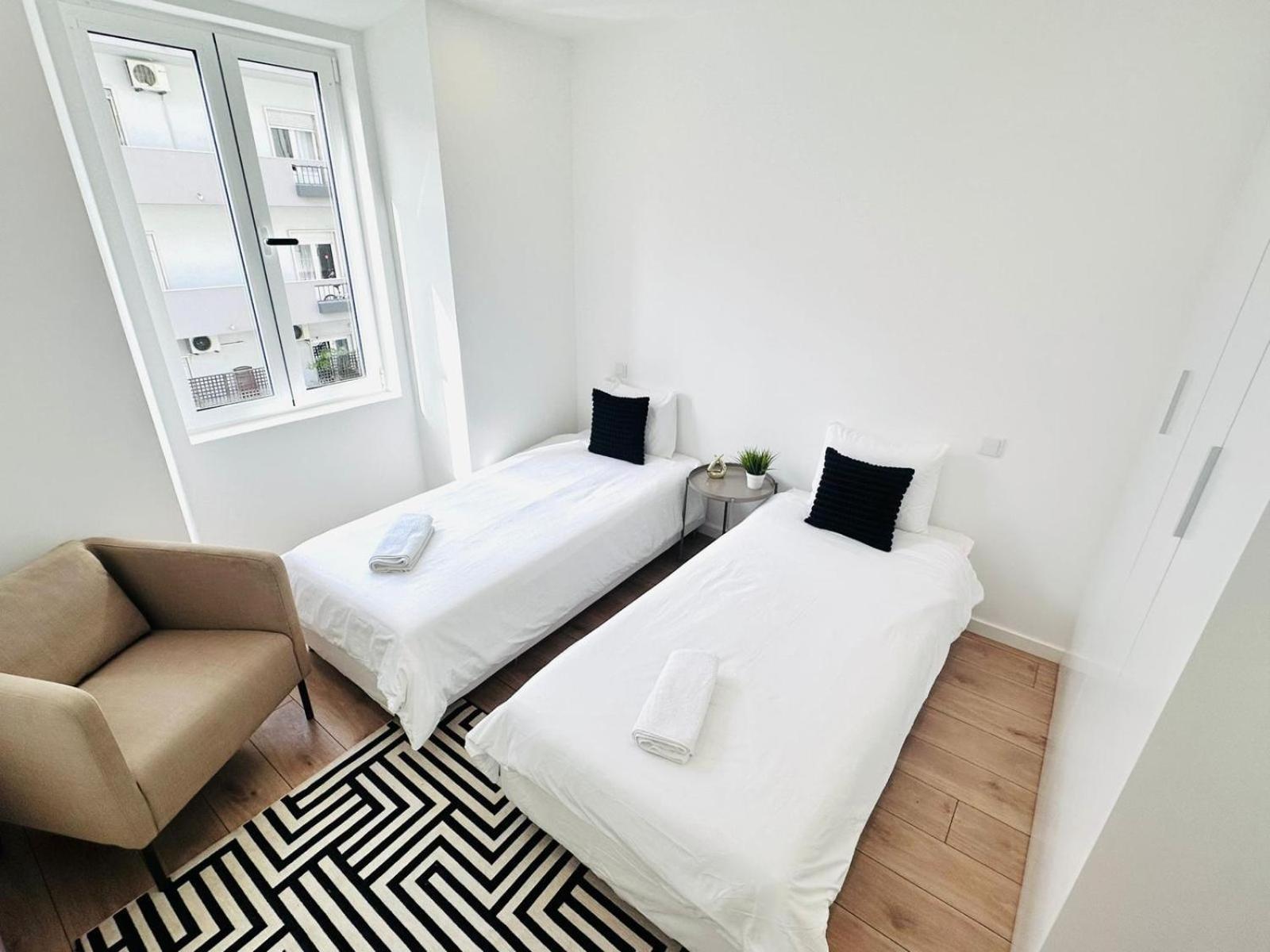 Appartement Center 3 Bedroom Flat Next To Avenida Almirante Reis Lisboa
